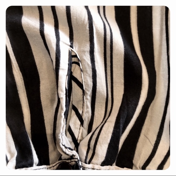 🦓A.N.A. striped blouse top size IX🦓 - Picture 7 of 8